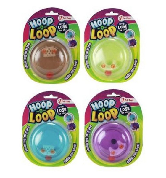 Toi Toys Fidget knikkerbaan 'Hoop o Loop'