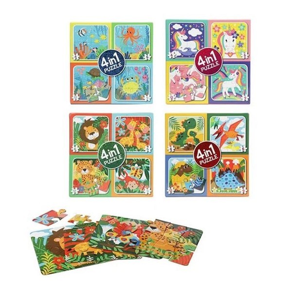 Toi Toys Legpuzzel 4-in-1