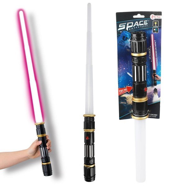 Toi Toys Lichtzwaard Force met licht en geluid op kaart