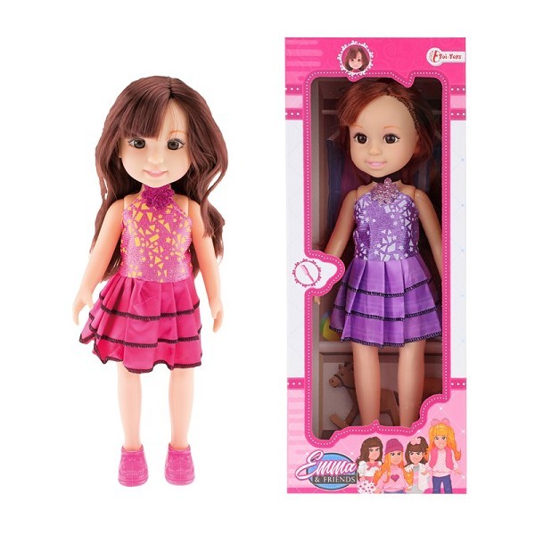 Toi Toys Pop met jurk 35cm in vensterdoos