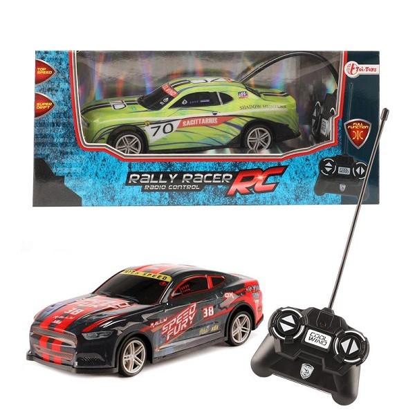 Toi Toys Rally auto Radiografisch met afstandsbediening