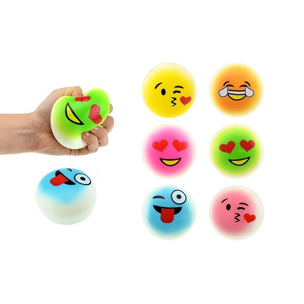 Toi Toys Slowrising emoticon Squeezies Ø9cm