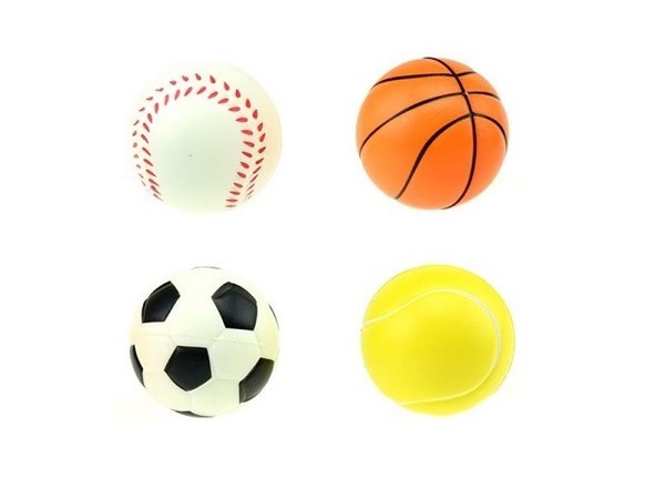 Toi Toys Slowrising sport Squeezies Ø7cm 12 stuks