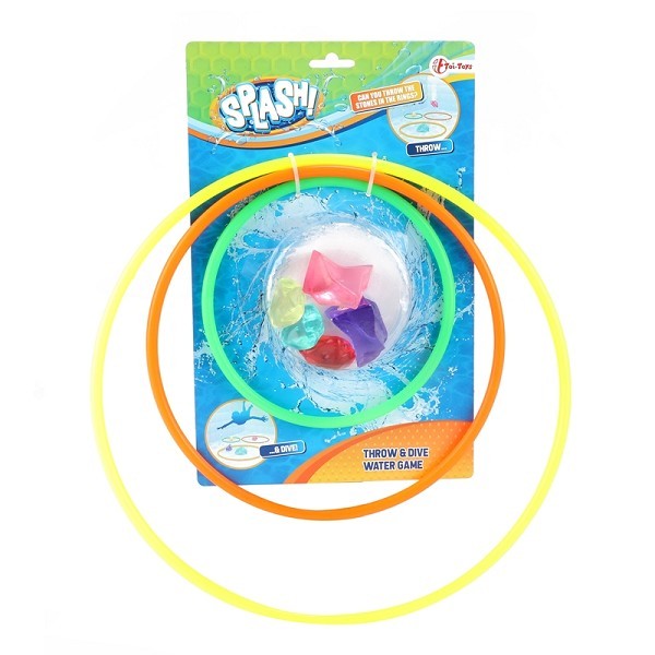 Toi Toys Splash Ringwerpspel voor onderwater (duikspel)