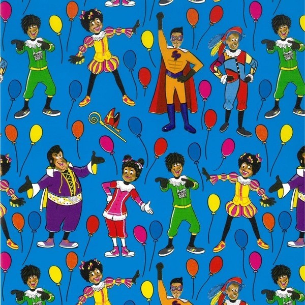 Toonbankrol 50cm Club van Sinterklaas blauw