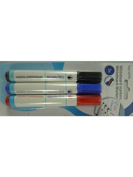 Top Write Whiteboard markers 3 delig