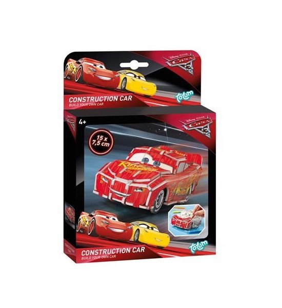 Totum Disney Cars 3D constructie MCqueen