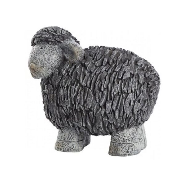 Tuinbeeld Schaap Klein Polystone 34x21x29,5cm