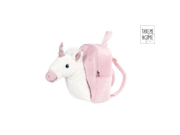 Unicorn Rugzak Met 3D Unicorn 26cm