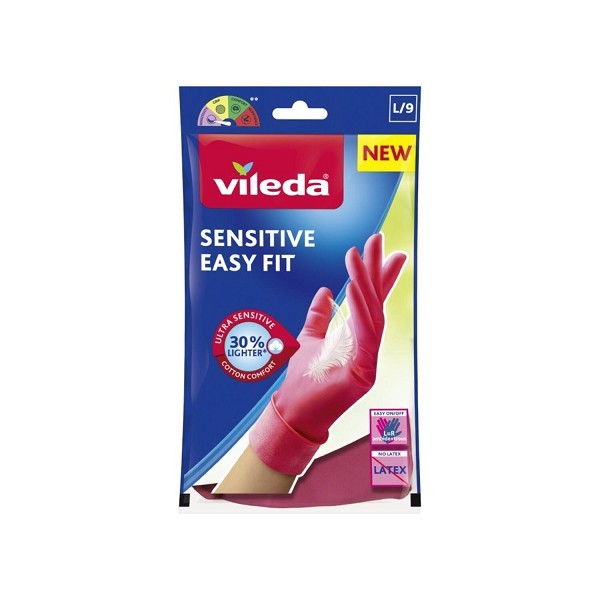 Vileda Handschoenen Sensitive Easy Fit Large 1 paar