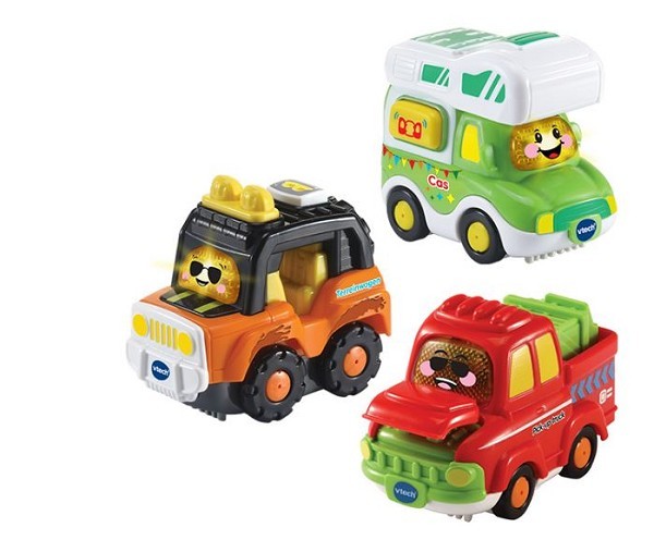 Vtech Toet Toet Auto - Trio pack 1 (Cas, Ted, Pascal)