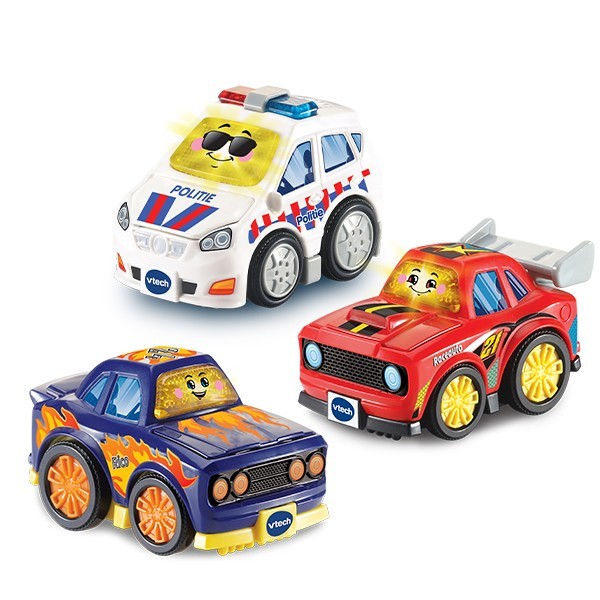 Vtech Toet Toet Auto - Trio Pack 2 (Ravi, Ryan , Pepijn)