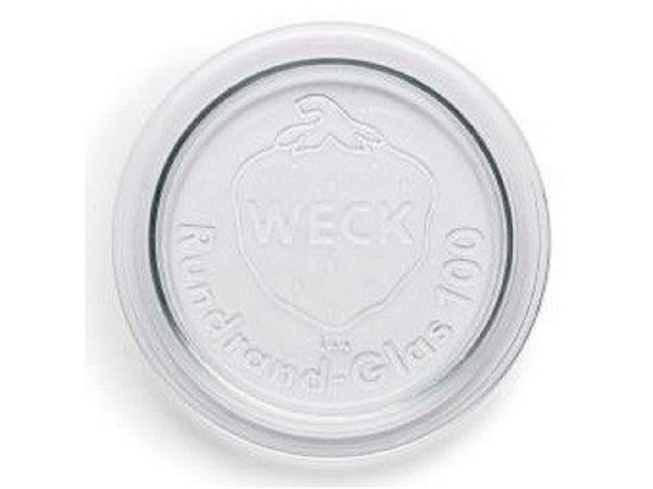 Weck-deksel rondrand Glas 100 inmaakpot