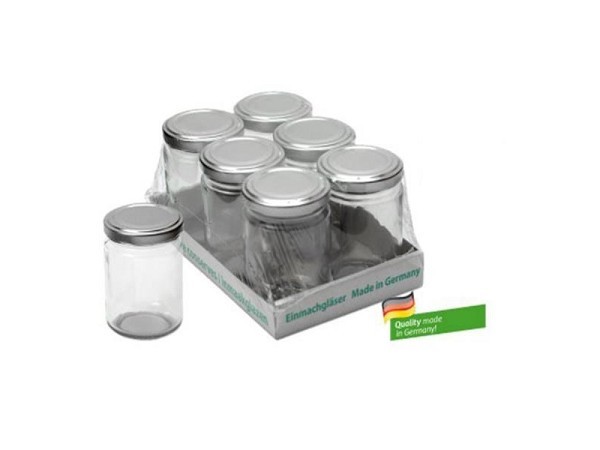 Weckglas / inmaakpot / jampot met schroefdeksel 156 ml pak a 6st