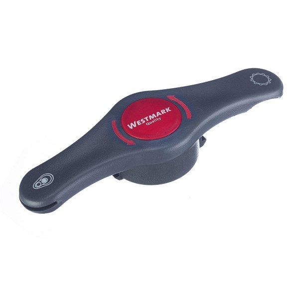 Westmark combi opener 4 in1 flesopener blikopener potopener kunststof 147x45x31mm