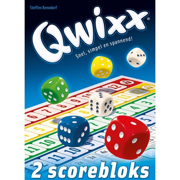 White Goblin Games Qwixx 2 Scorebloks