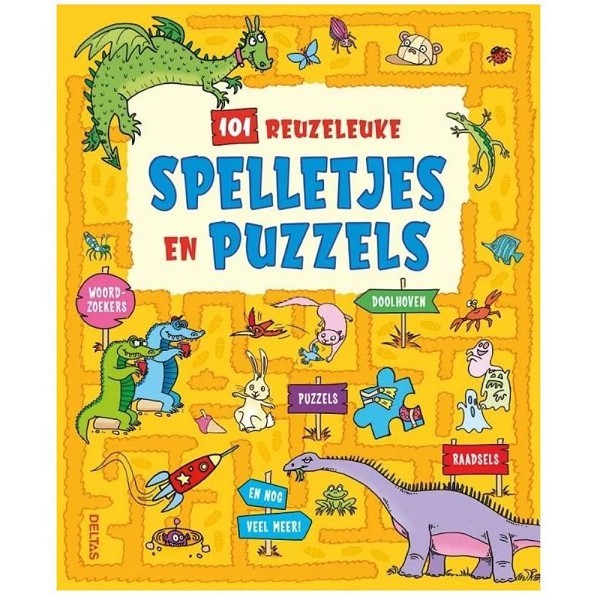 101 reuzeleuke spelletjes en puzzels