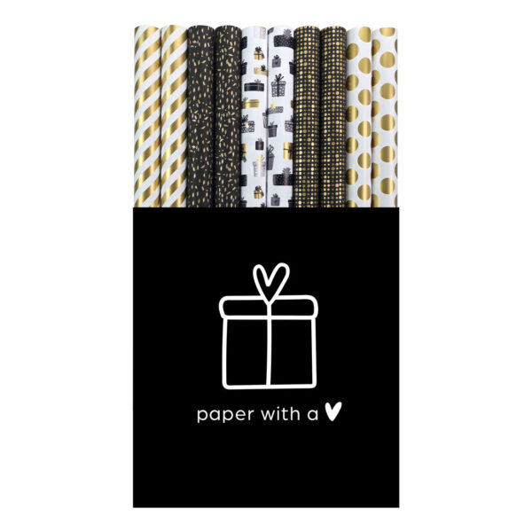 Cadeaupapier Bietenpapier Collectie, 50 Rollen