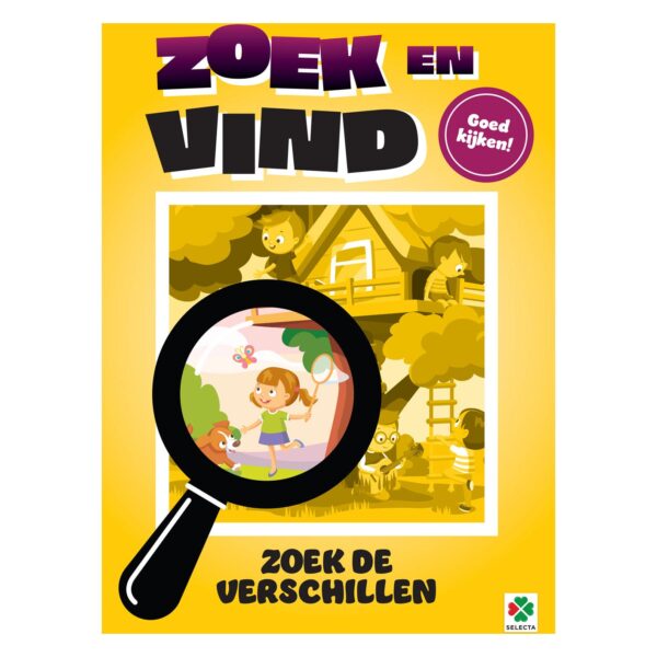 Zoek en vind: Zoek de Verschillen Doeboek