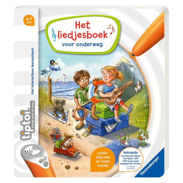 Tiptoi Boek - Liedjes voor Onderweg