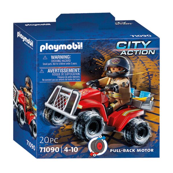 Playmobil City Action Brandweer Speed Quad - 71090