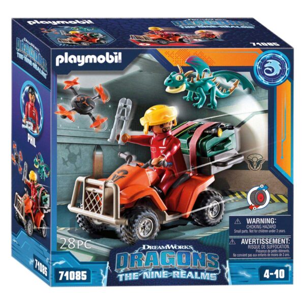 Playmobil Dragons: The Nine Realms Icaris Quad & Phil - 7108