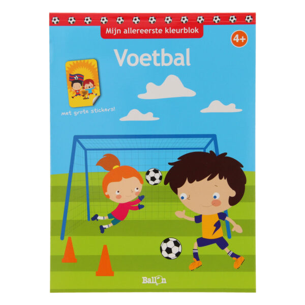 Mijn Allereerste Kleurblok Voetbal