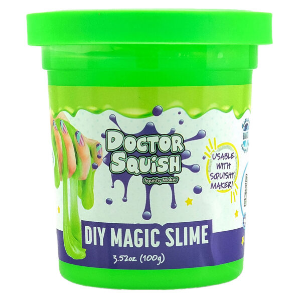 Doctor Squish Slijm - Groen, 100 gram