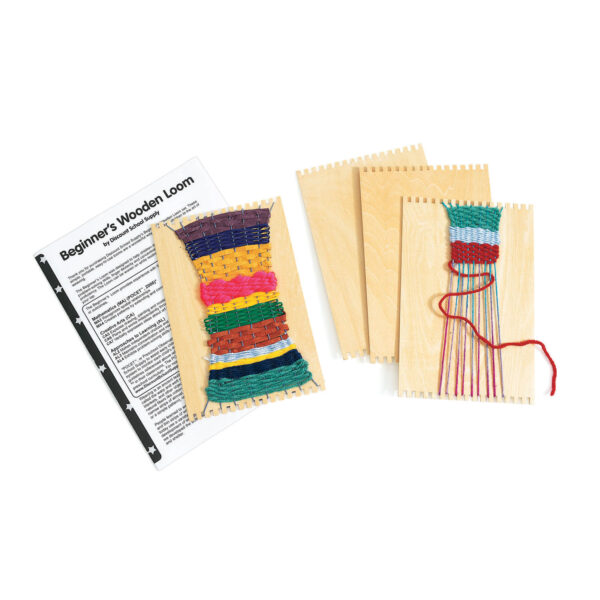 Colorations - Houten Loom Weefgetouw, Set van 12