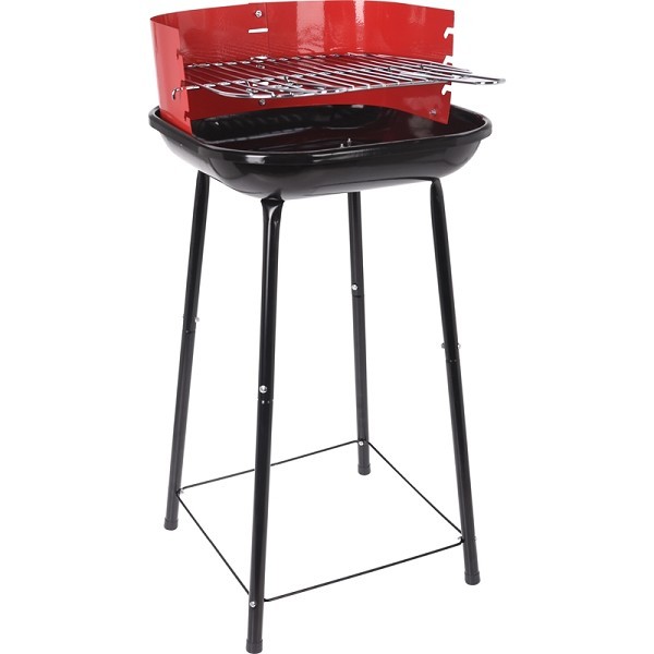 Barbecue half open rood 40cm