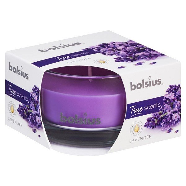 Bolsius Geurglas 80/50 True Scents Lavendel