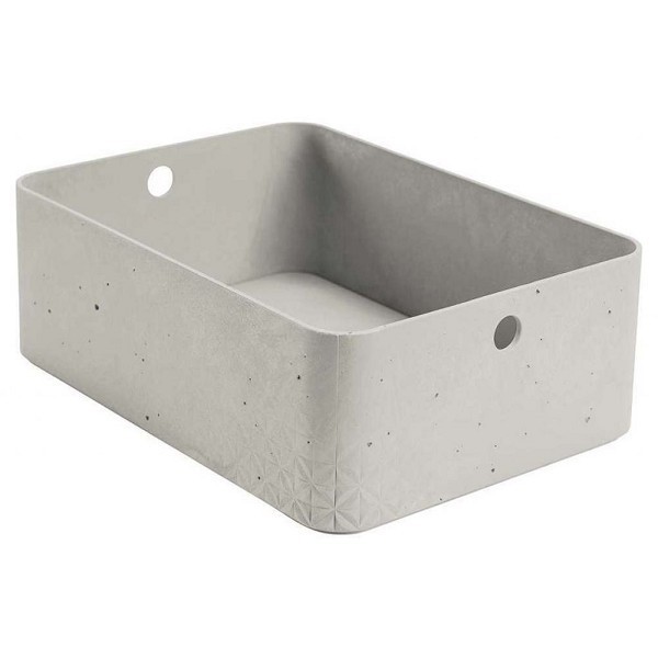 Curver Beton opbergbox M 9,5 liter kunststof 34x24x12cm