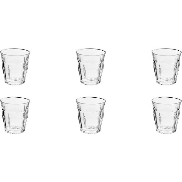 Duralex Tumbler Picardie hardglas 90ml doos a 6 stuks