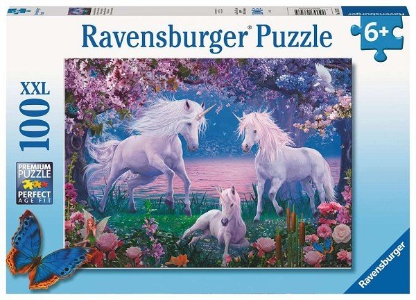 Ravensburger Betoverende eenhoorns puzzel 100 XXL stukjes