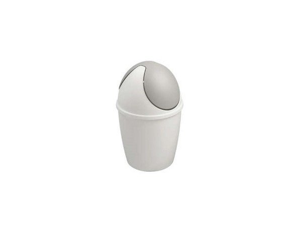 Sunware Tiglio tafelafvalbak met swingdeksel 1.5 ltr wit diameter 14x22cm