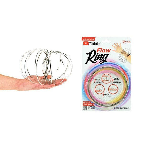 Toi Toys Magische Flowring RVS Ø13cm