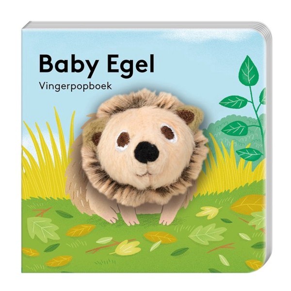 Vingerpopboekje - Baby egel