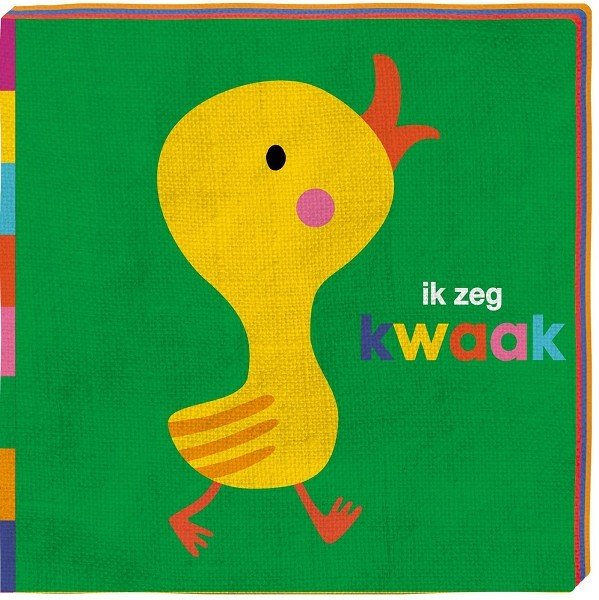 Zacht kniksperboekje - Ik zeg kwaak